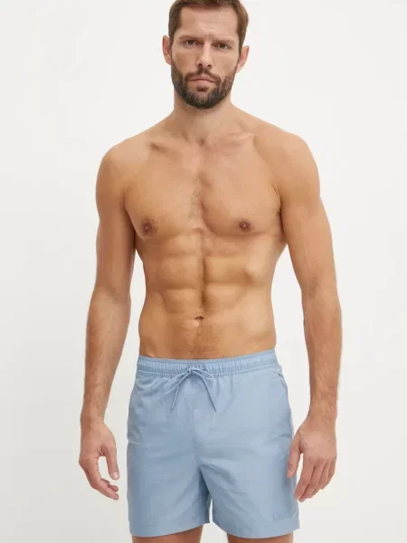 Calvin Klein Kratke hlače za kupanje plava