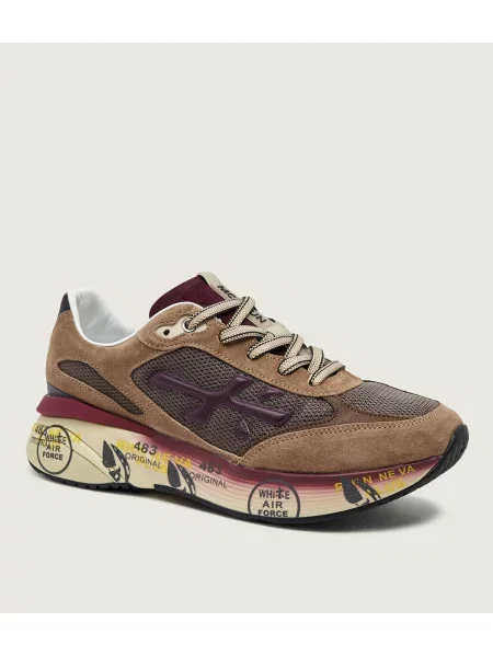 Premiata Sneakers Moerun | piele întoarsă bej