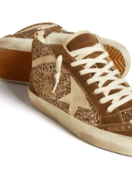 Sneakerși Golden Goose Mid Star auriu