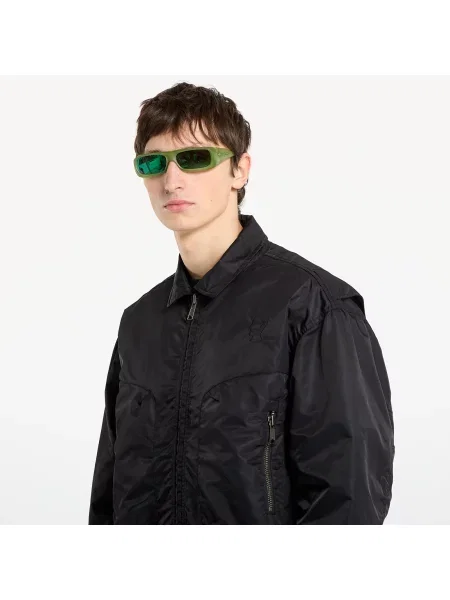 Jachetă Brain Dead Embroidered 3D Flight Jacket Black L negru