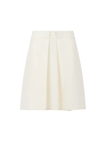 Spódnica midi Marni wełniana biała