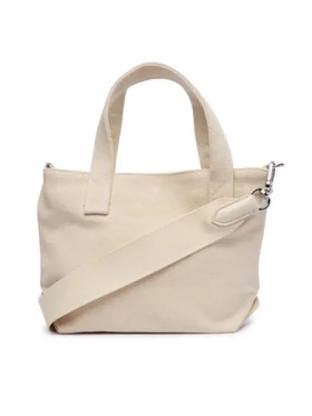 Karl Lagerfeld Ročna torbica Ikon mornarska / volneno bela