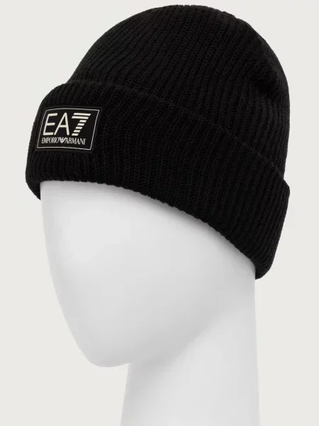 Emporio Armani căciulă pentru bărbați negru