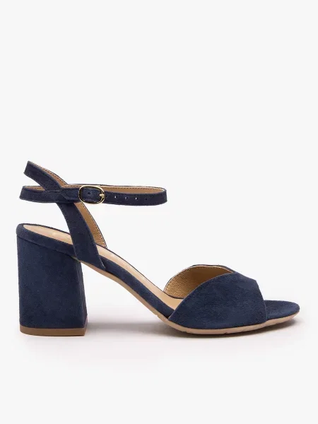 Замшеві Босоніжки RYLKO синій