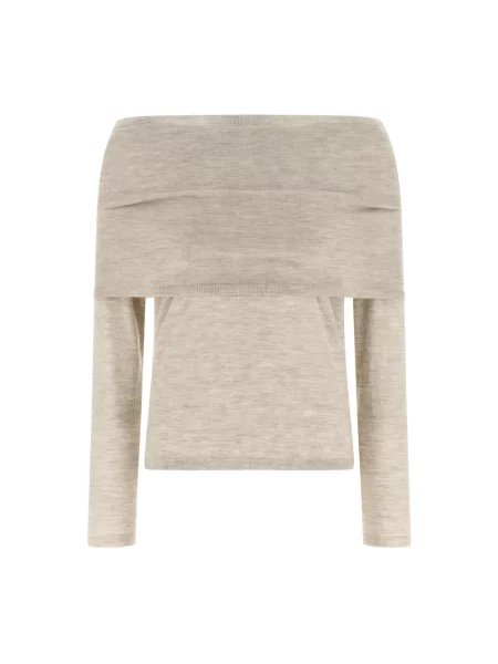 Lekki sweter Max Mara beżowy