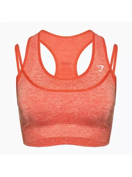 Gymshark Vital Rise Sports / марлов сутиен за тренировка червен