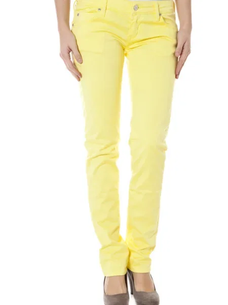 Pantaloni Zuelements galben