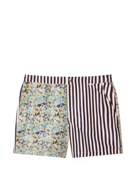 Slip de baie Paul Smith cu dungi cu imagine