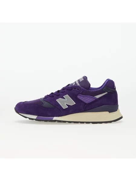 Sneakersy New Balance 998 skórzane fioletowe