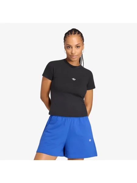Tričko adidas Essentials Slim T-Shirt Black M černé