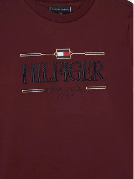 Tommy Hilfiger Póló Icons Bordó