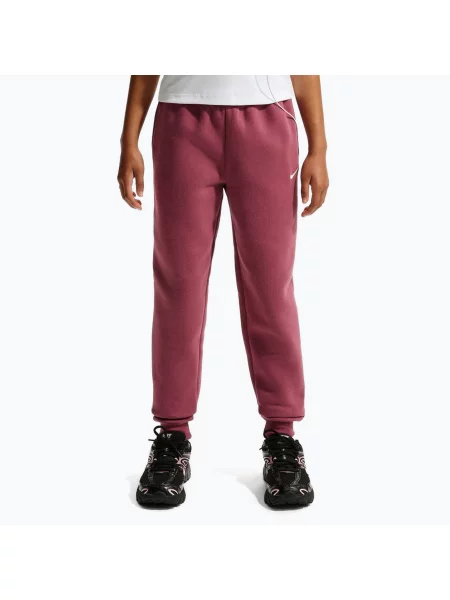 Gyerek nadrág Nike Sportswear Studio pink smoke/white. Méret: fehér