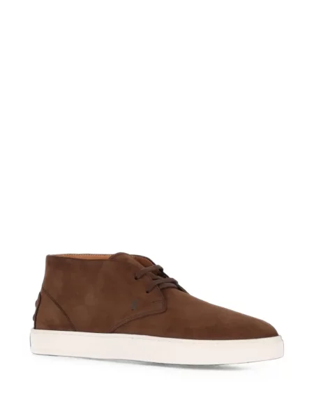 Desert boots Tod's με κορδόνια σουέντ καφέ