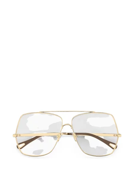 Ochelari de soare Chloé Eyewear cu imprimeu geometric