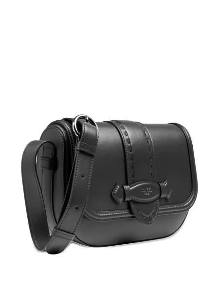Geanta de piele Lancel din piele negru