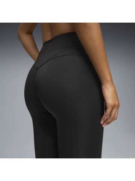 PUMA legginsy treningowe Zielony TERRAINS z wysokim stanem Odzież S czarny