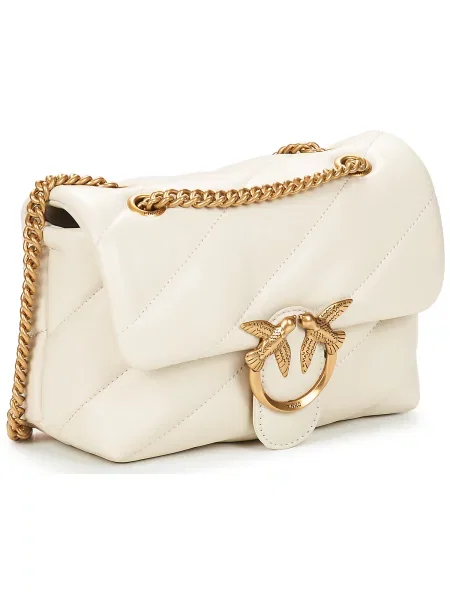 Crossbody kabelka Pinko biela