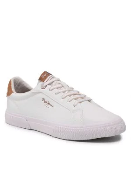 Pepe Jeans Sneakersy Kenton Max W bílá