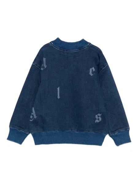 Bluza dziecięca Palm Angels niebieska