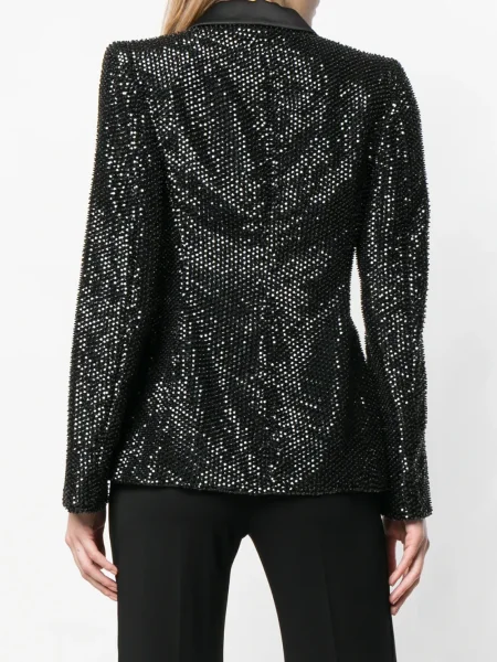 Sacou Alberta Ferretti negru