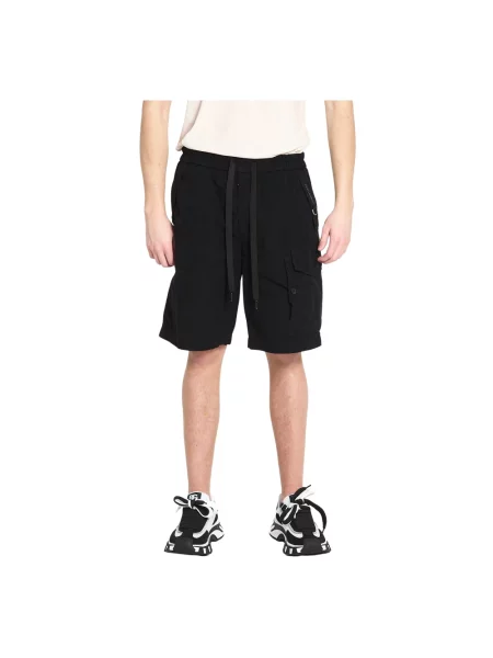 Szorty cargo Dolce And Gabbana ze sznurkiem czarne