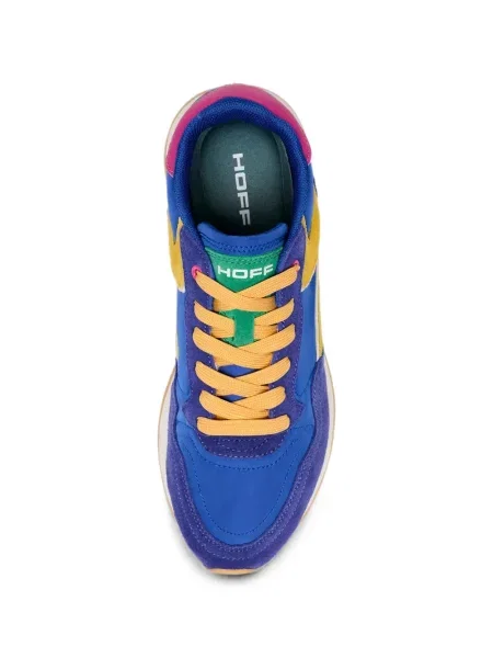 Sneakerși Hoff din piele de căprioară albastru
