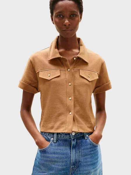 Сорочка Tommy Hilfiger коричнева