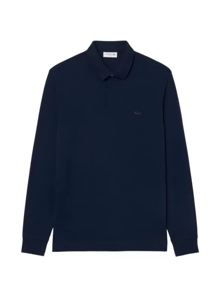 Tricou polo Lacoste stretch albastru