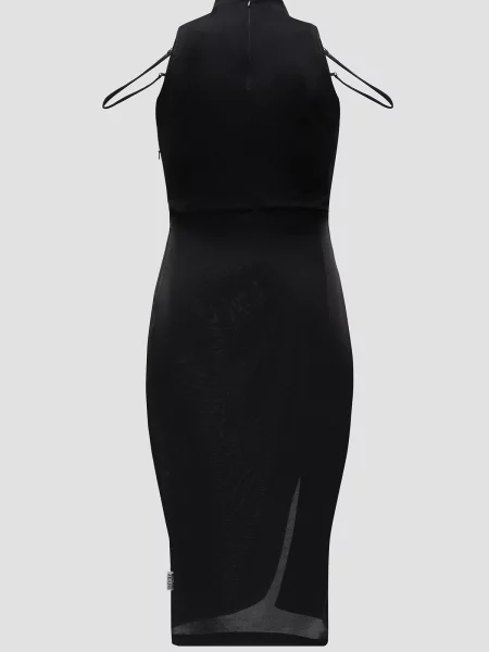 Платье мини Moschino черное