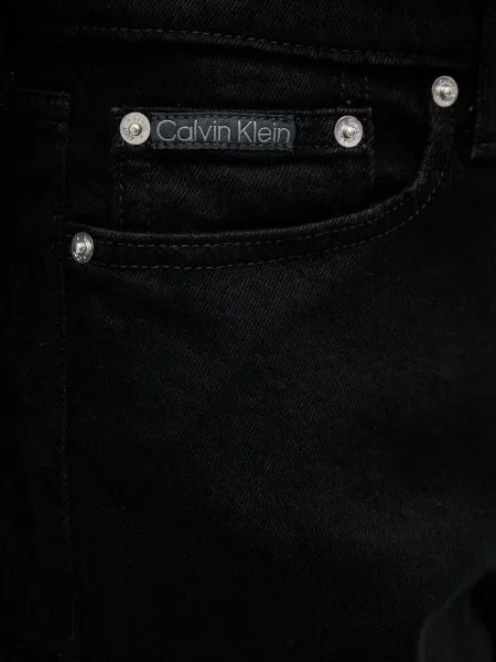 Calvin Klein Jeans дънки straight мъжки черно