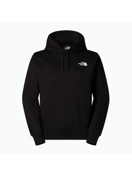 The North Face bluza Simple Dome Hoodie z kapturem z nadrukiem czarny