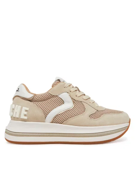 Sneakersy Voile Blanche beżowe