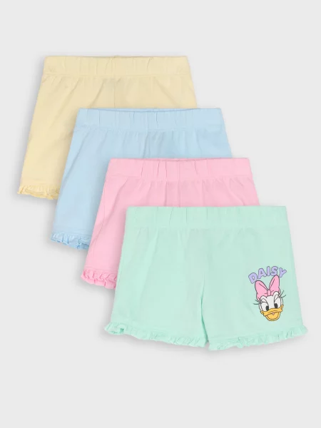 Sinsay Kraťasy 4 pack Disney pastelová růžová