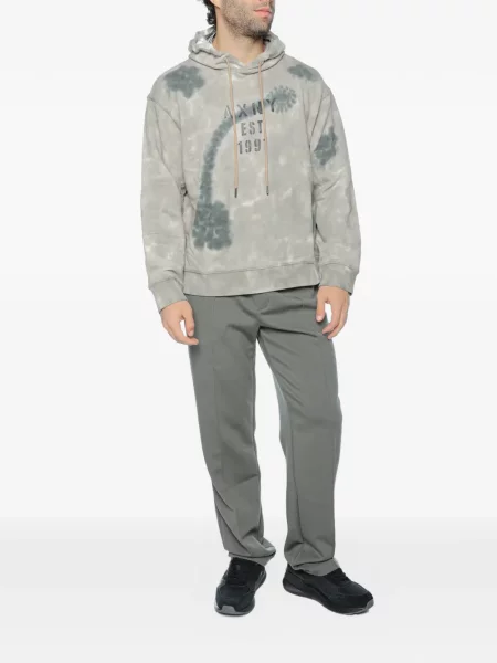 Hanorac cu glugă Armani Exchange cu imagine