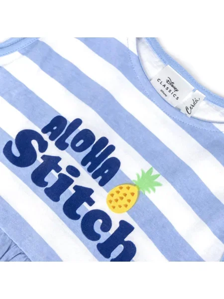 Rochie copii Stitch albastru