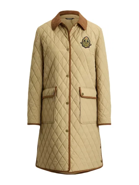 Lauren Ralph Lauren Prechodný kabát / námornícka modrá / hnedá béžová