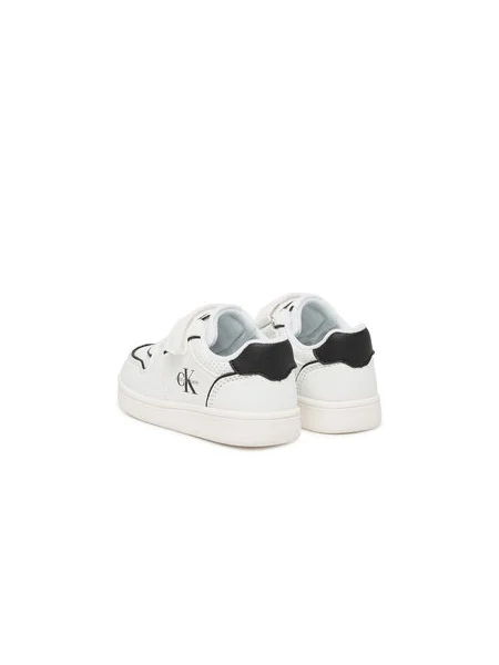 Sneakersy Calvin Klein Low Cut Lace-Up/Velcro M biela
