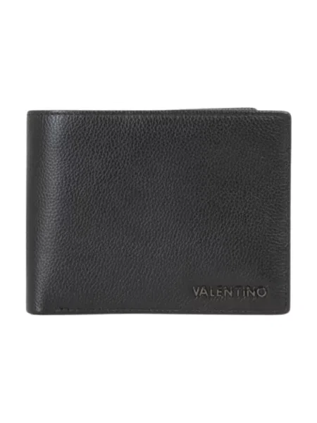 Valentino Bags portfel skórzany FORT czarny