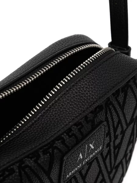 Body Armani Exchange cu autograf negru