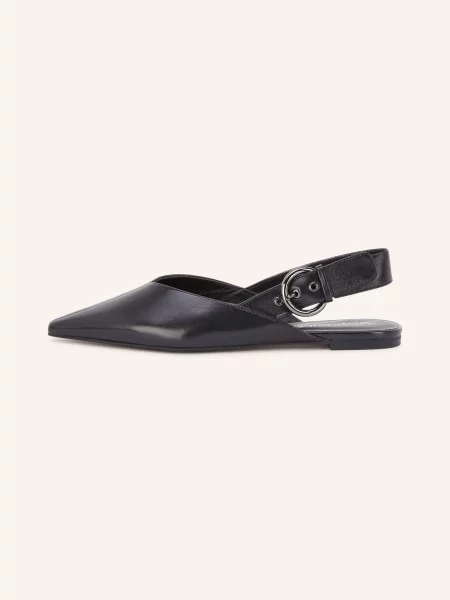 Jeffrey Campbell Baleríny Slingballerinas Scone / stříbrná černá