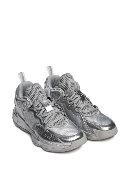 Sneakerși Adidas Solar cu șireturi cu dungi din dantelă negru