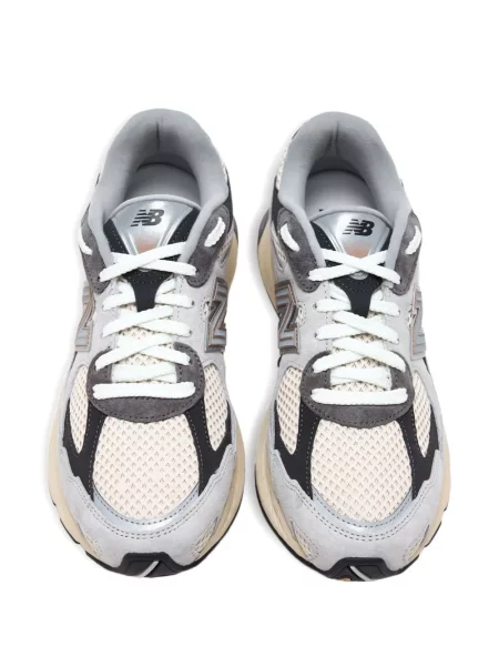 Sneakerși New Balance 327 din piele de căprioară gri