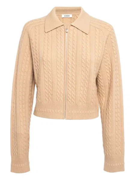 Cardigan Sandro tricotate