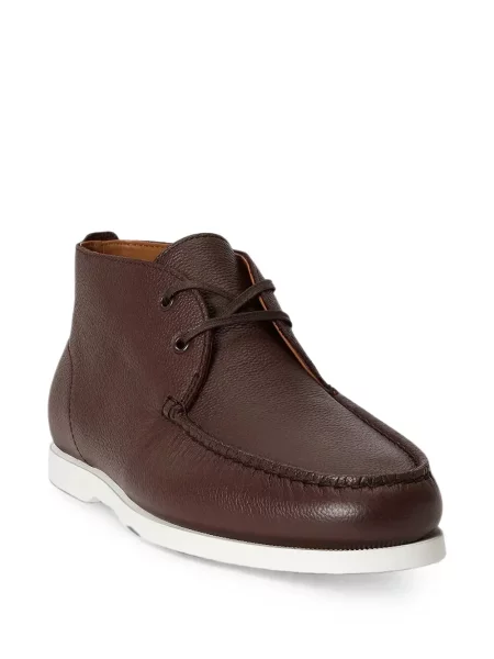 Ριγέ ρετρό μποτάκια Polo Ralph Lauren με σχέδιο μπλε