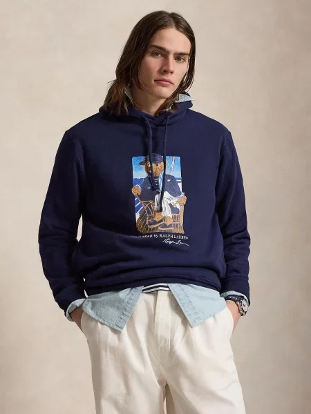 Geacă Polo Ralph Lauren albastru