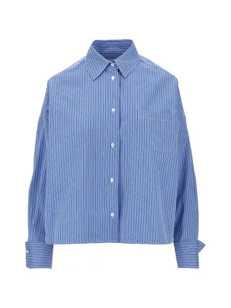 Košulja Weekend Max Mara puplin plava