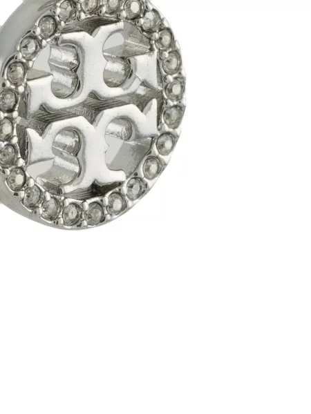 Náušnice Tory Burch stříbrné