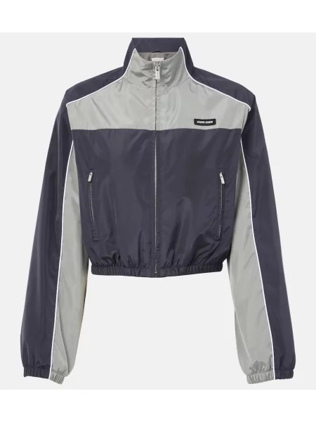 Tek jakna Miu Miu modra