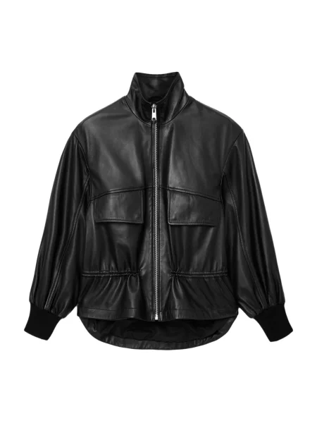 AllSaints Geacă de primăvară-toamnă FLOR' negru