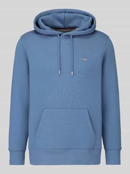 Bluza z kapturem o kroju regular fit z mieszanki bawełny Gant